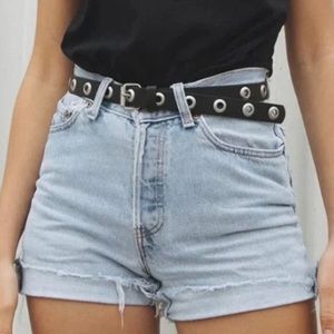 Brandy Melville Grommet Belt